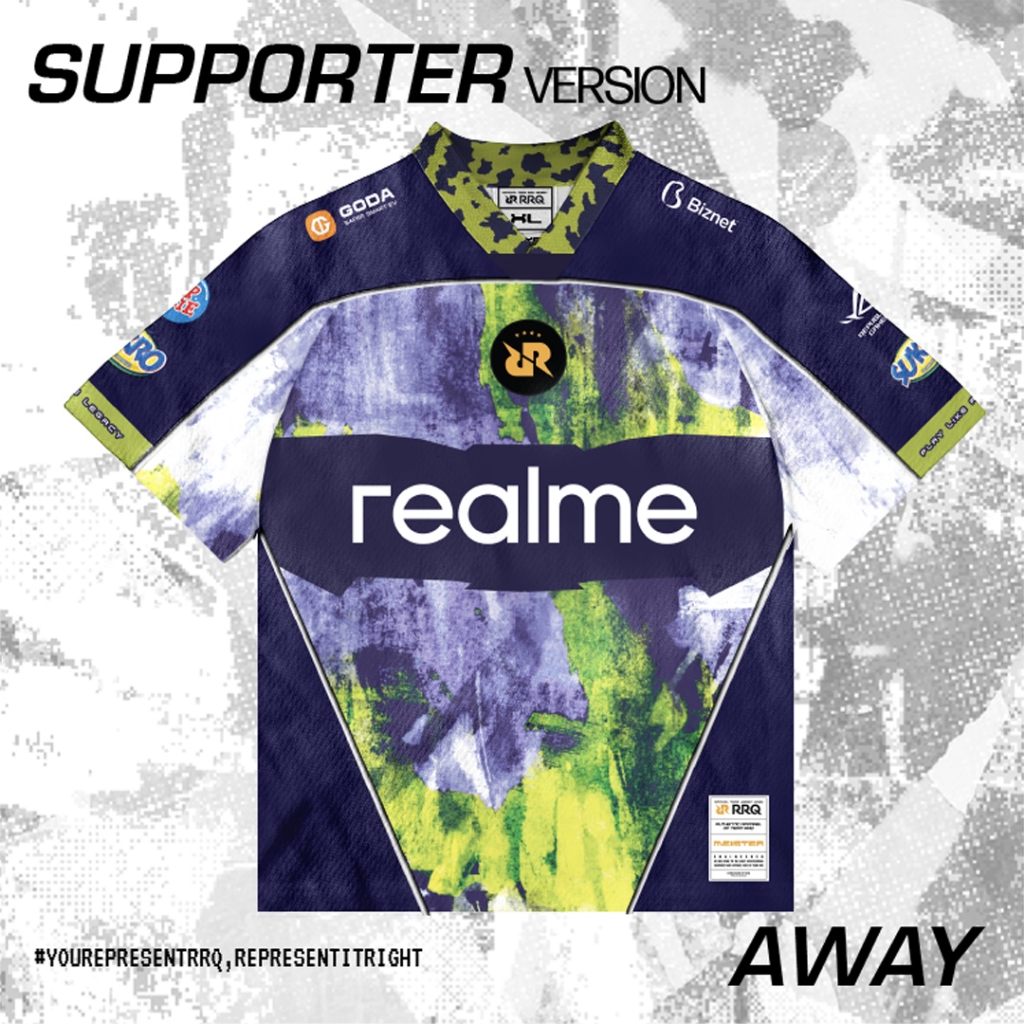 RRQ MEISTER MID 2025 JERSEY SUPPORTER AWAY||NO NICKNAME