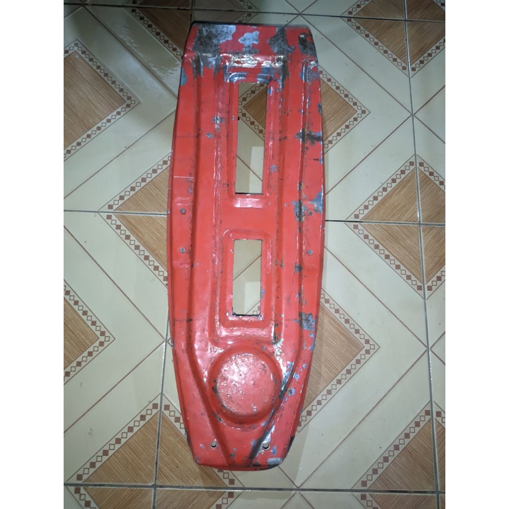 Plat jok vespa Excel standar bahan tebal kuat dan anti penyok
