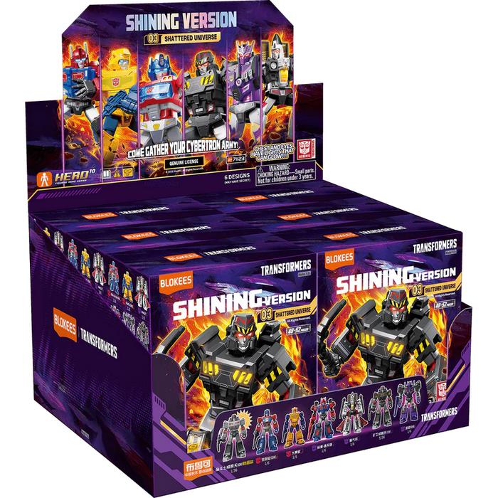 Blokees Transformers Shining Version SV 03 (Megatron, Orion Pax, Tarn, Bumblebee)