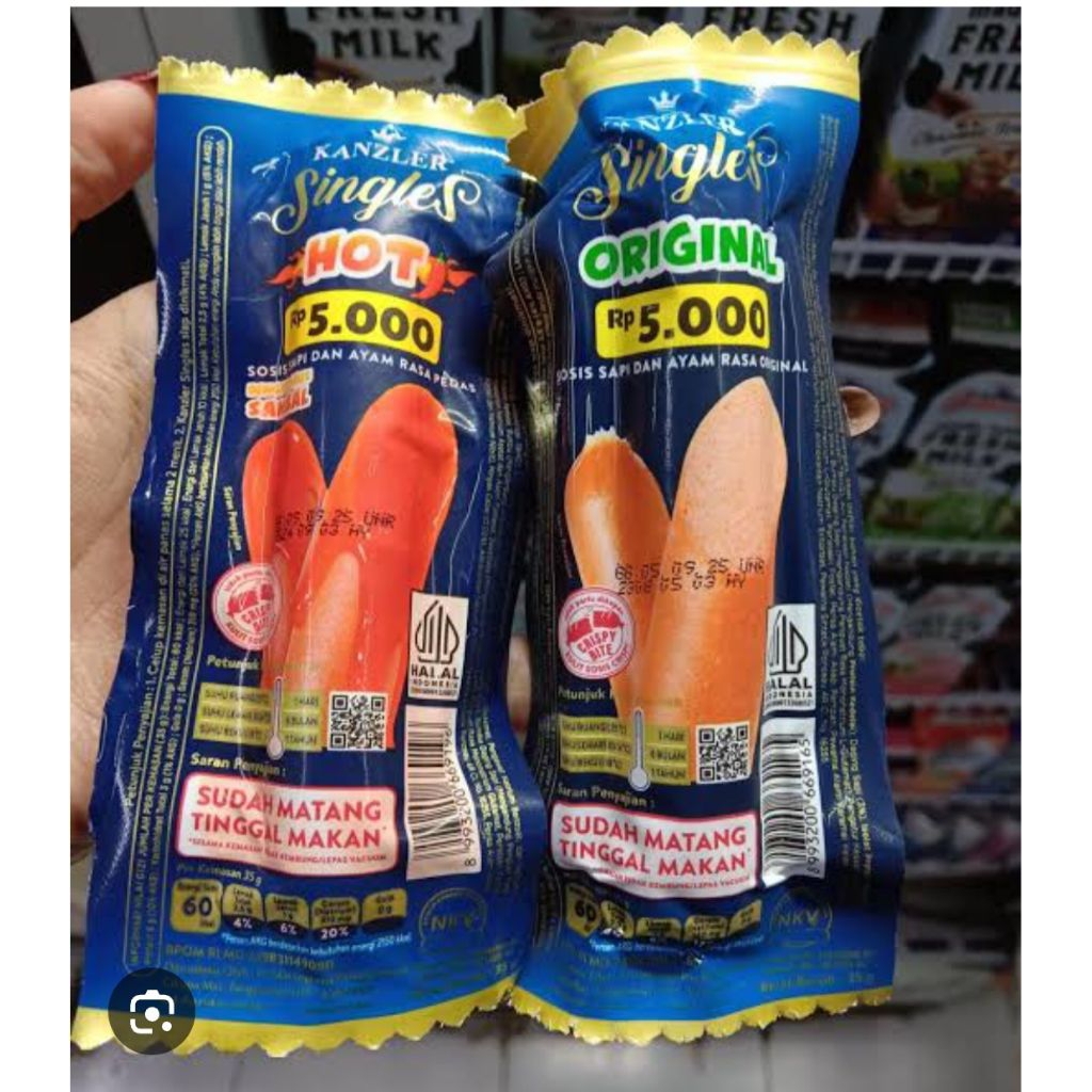 

sosis kanzler singles 55g