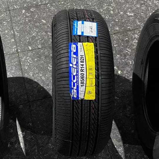 Ban Mobil185/60 R14 accelera ecoplush ban tubles awet nyaman harian