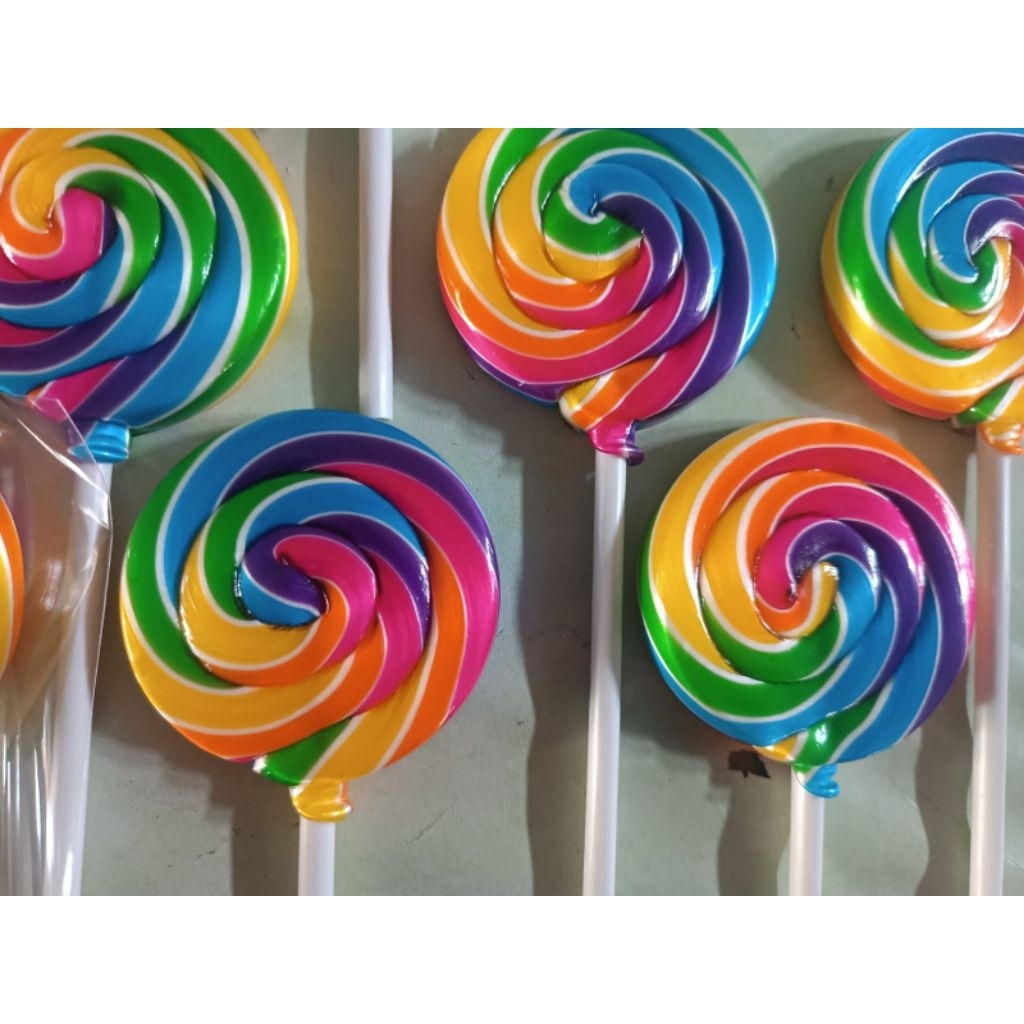 

Permen lolipop bulat 5.5cm 50pcs