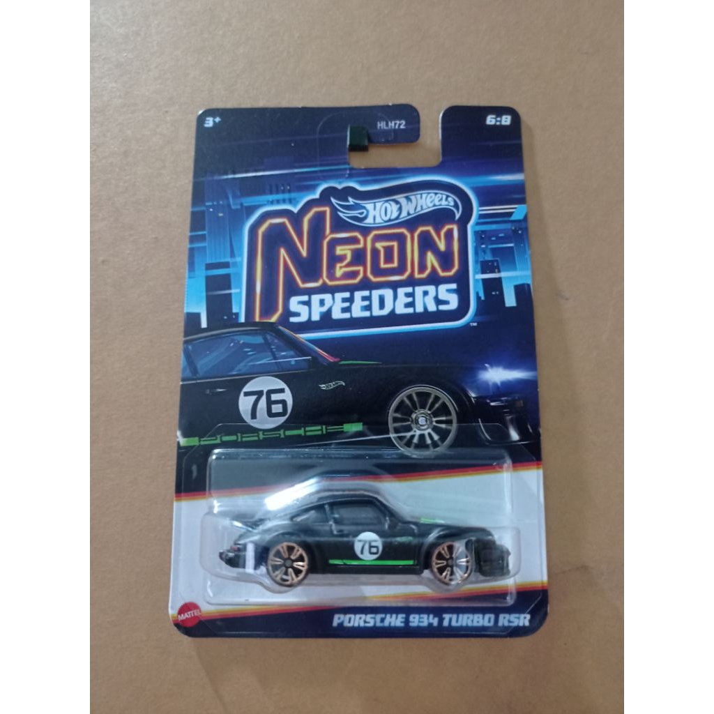 Hotwheels Neon Speeders Porsche 934 Turbo RSR