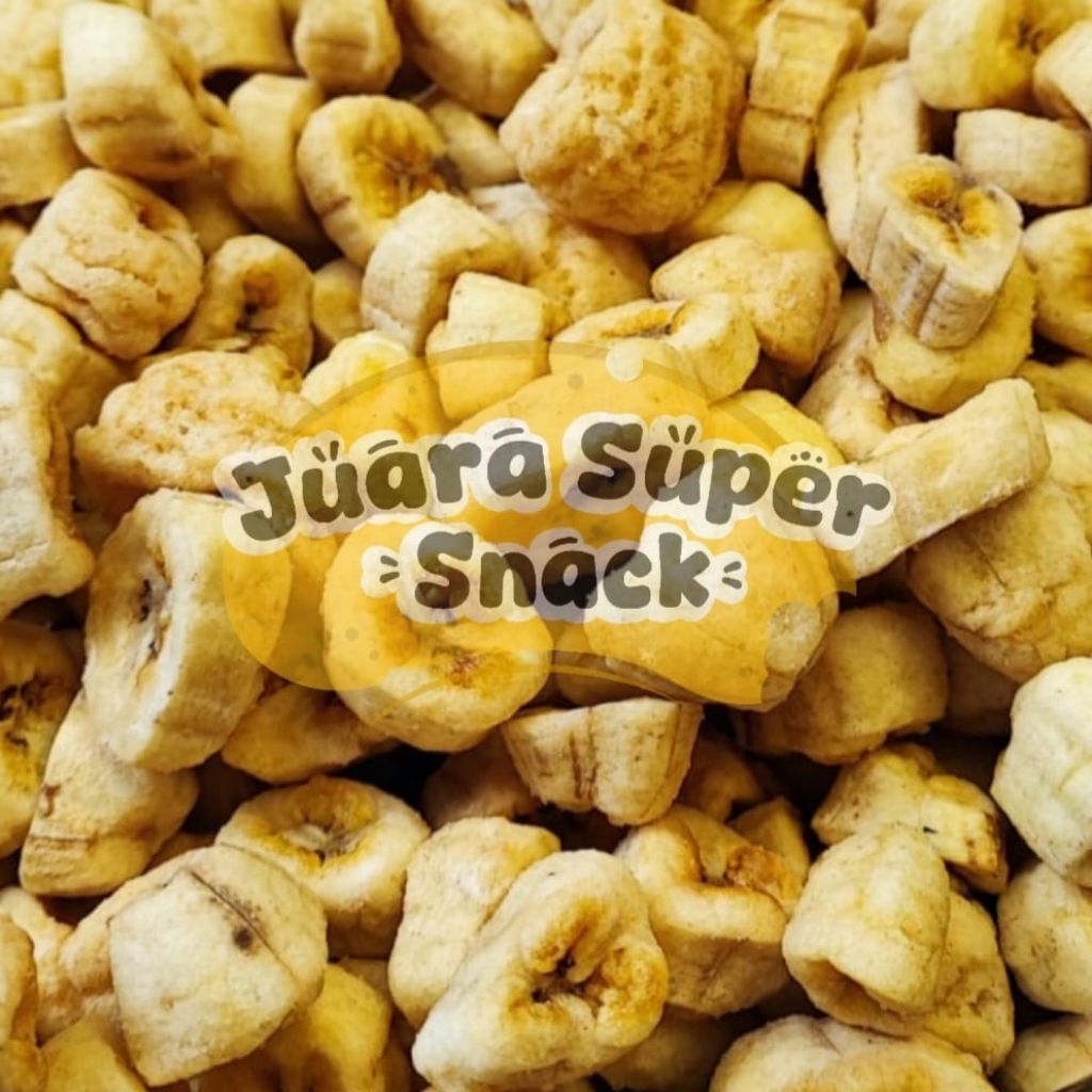 

PISANG OVEN CRISPY 500 GRAM MANIS RENYAH ALAMI KRIPIK BUAH OVEN