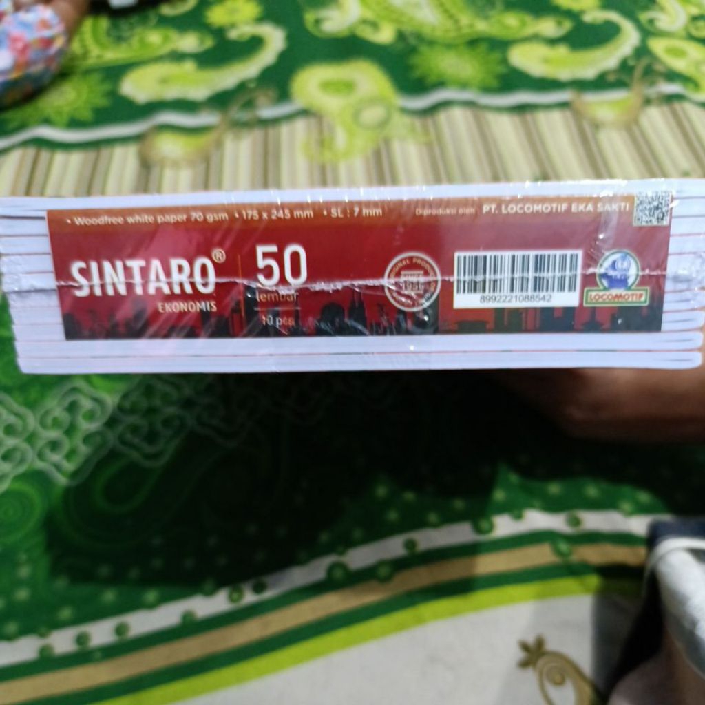 

Ay00! BUKU TULIS SINTARO CAMPUS BY LOCOMOTIF 50 LEMBAR