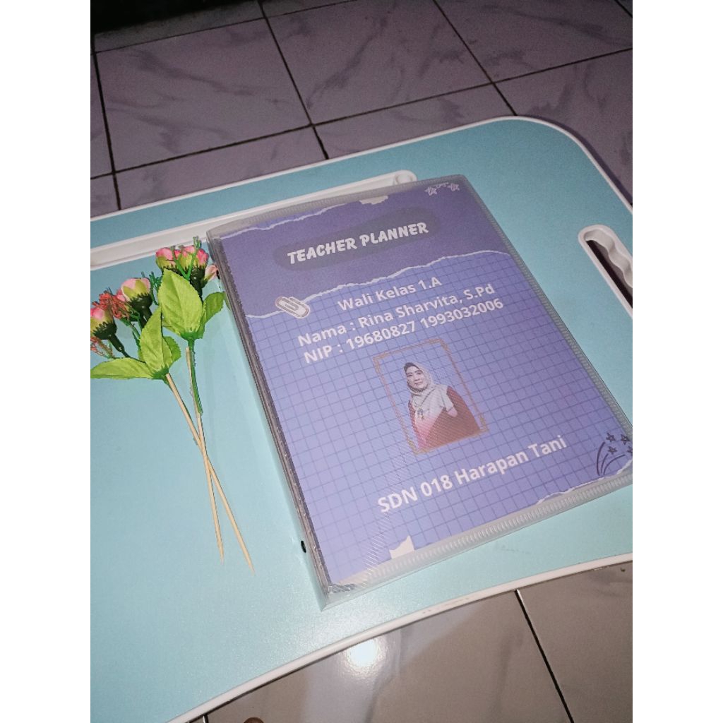 

Binder plan ajar kurmer 2025-2026 kelas 1 SD sekolah Stationery teacher planer