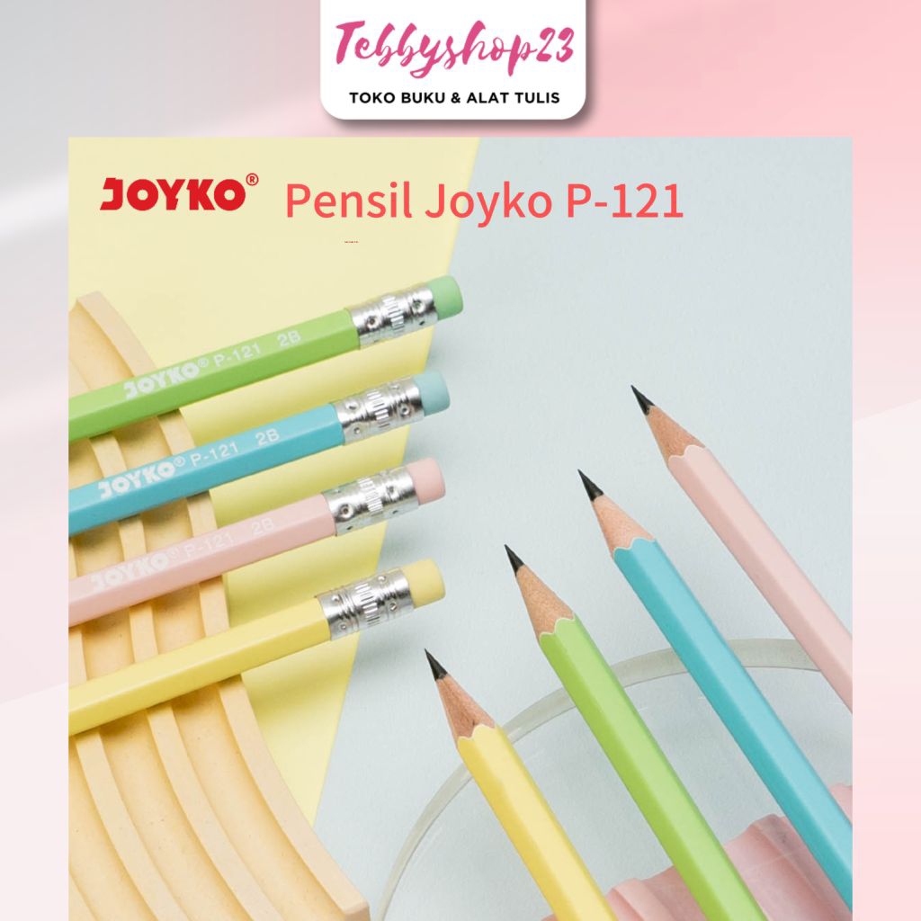 

Pensil Joyko P-121 selusin (12pcs)
