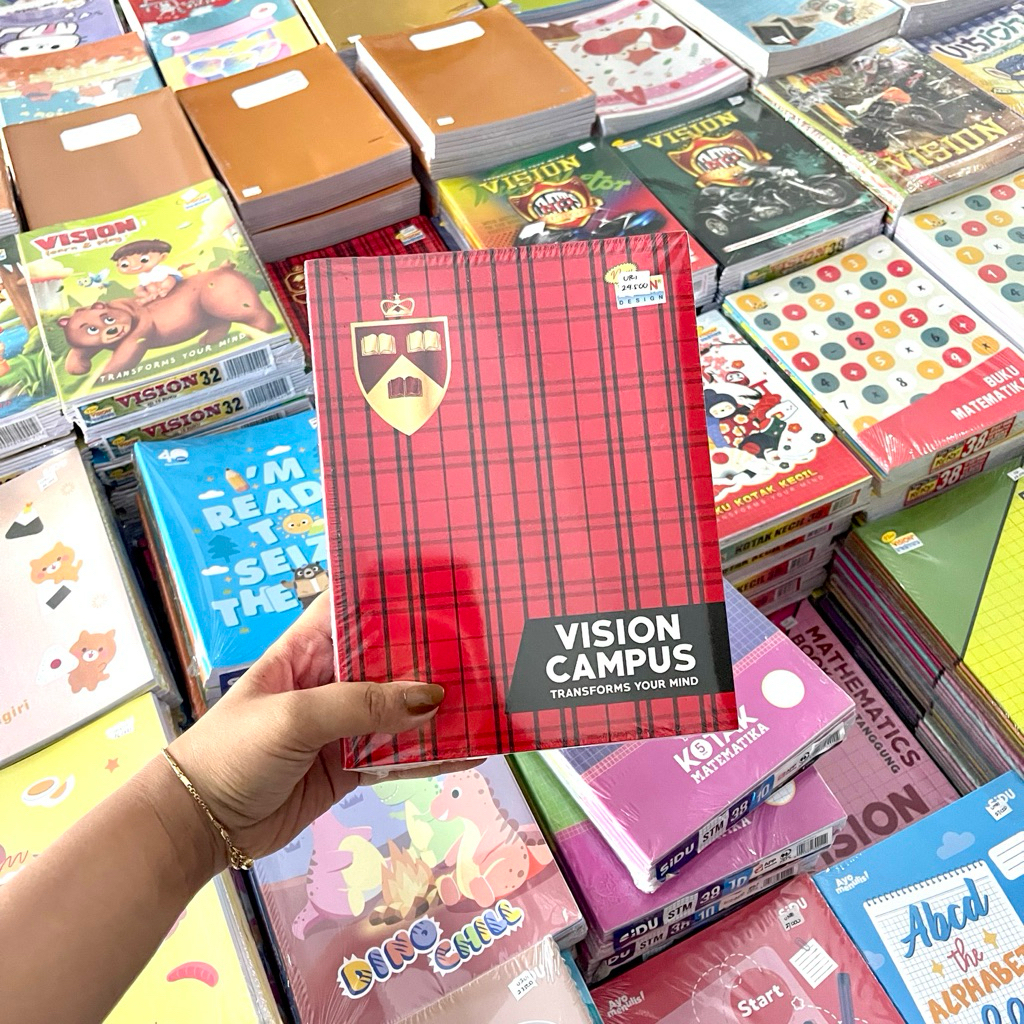 

(10 BUKU) BUKU TULIS VISION ISI 38 LEMBAR