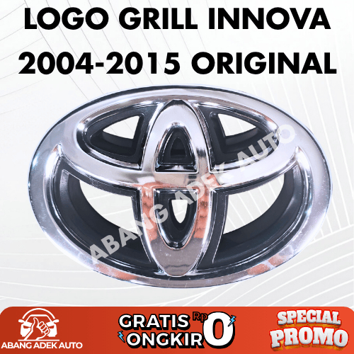 Logo Grill Innova Base Emblem 2014-2015 ORIGINAL Emblem Grill Innova 2014-2015 ORIGINAL