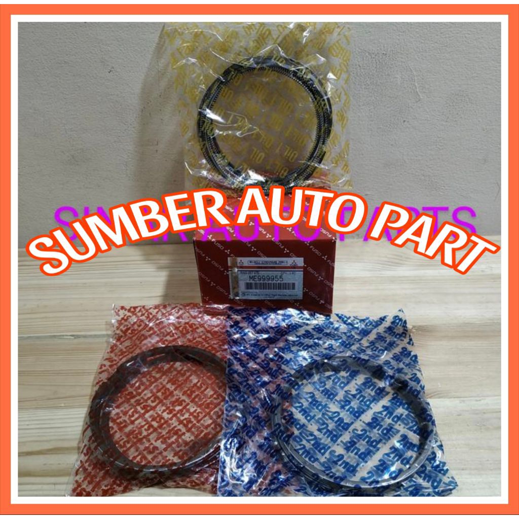 (SAP) RING PISTON SET FUSO FIGHTER PS.190 6D16 ME.999955 STD