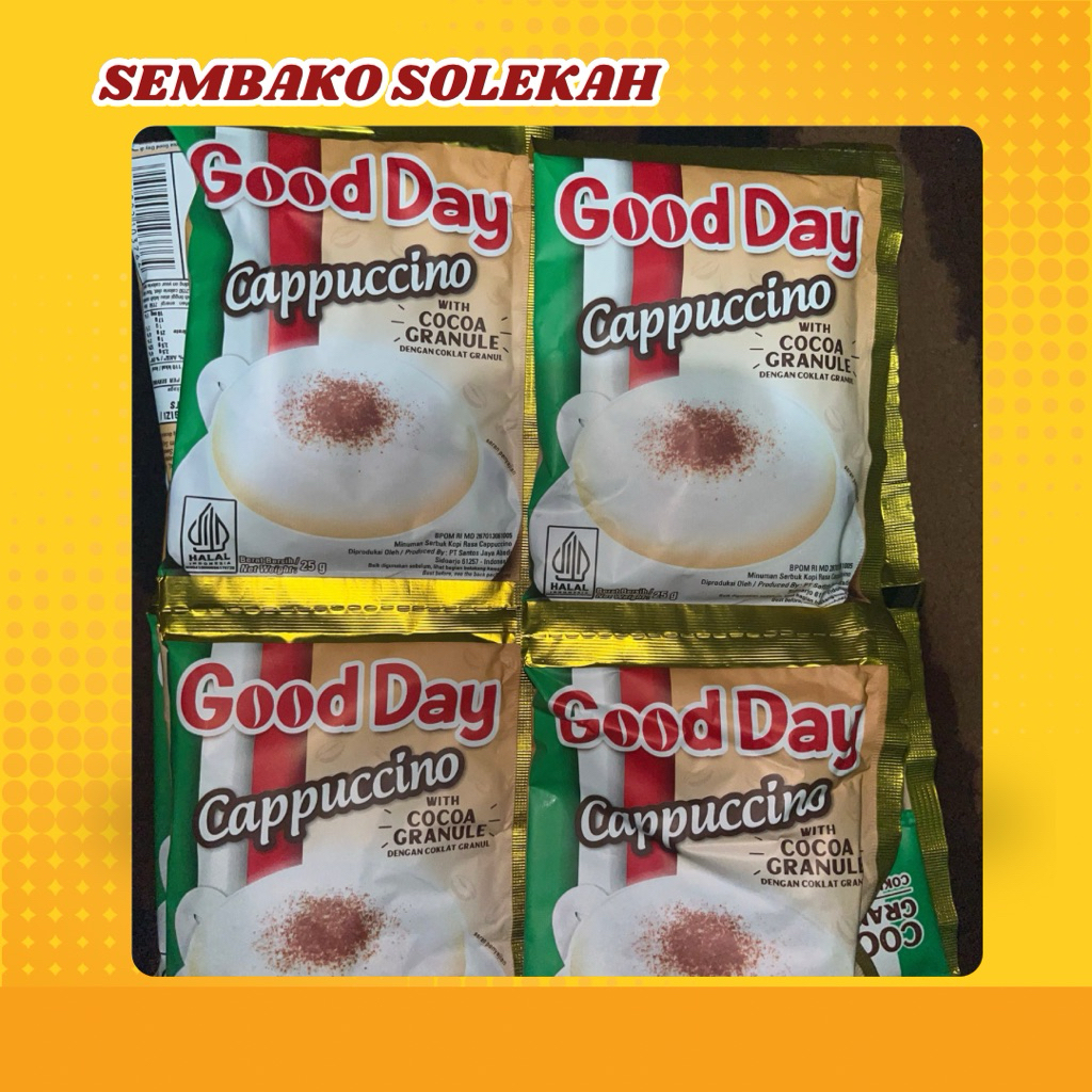 

gooday capucino 1renteng
