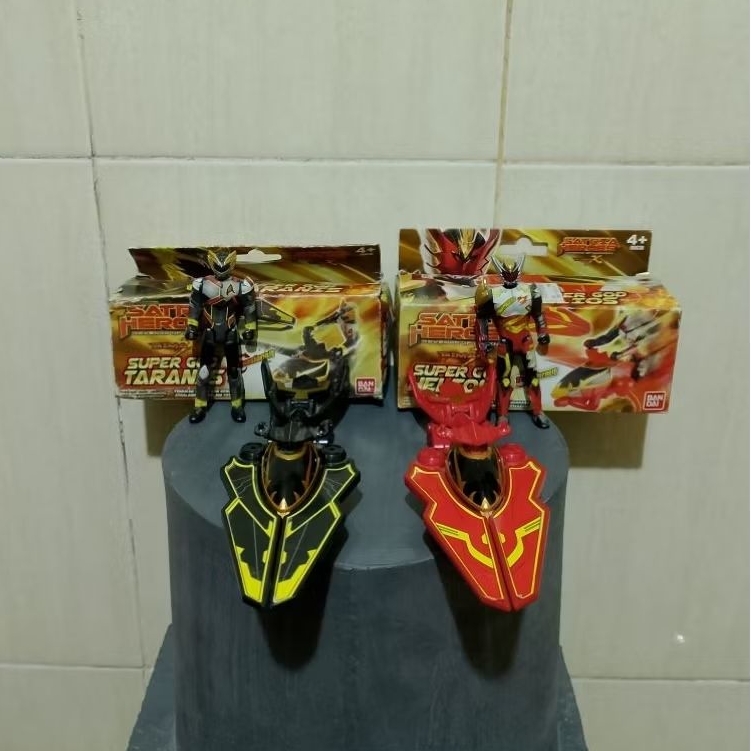 set super garuda satria garuda bima x & azazel