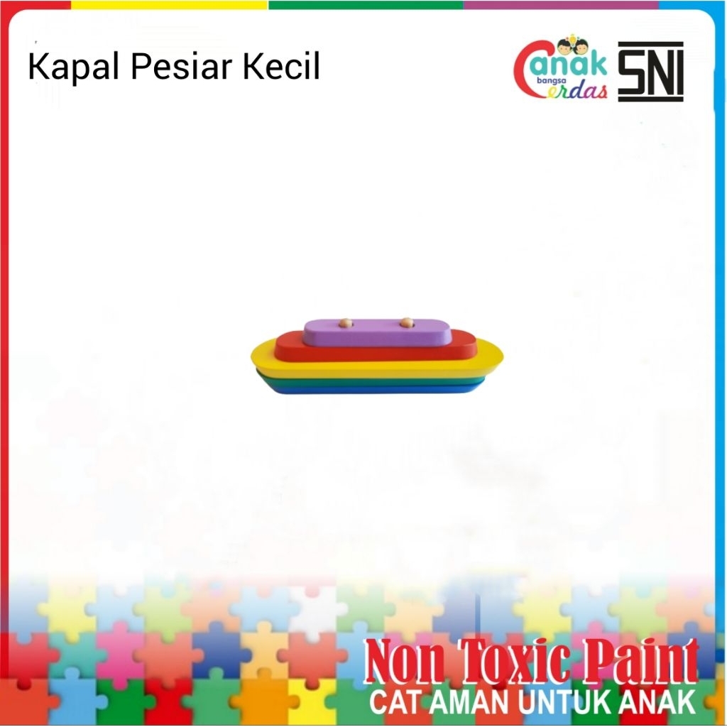 Mainan Edukatif Kapal Pesiar Kecil