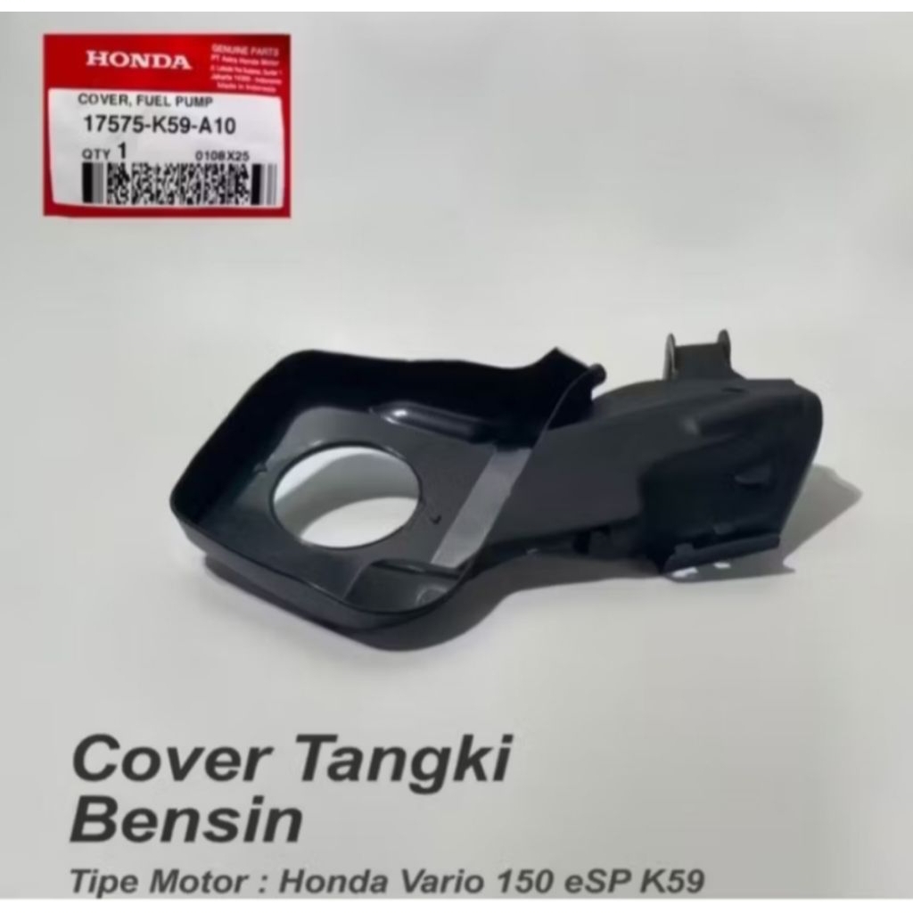 Cover Tangki Bensin Honda Vario 150 eSP K59 ori AHM 17575K59A10