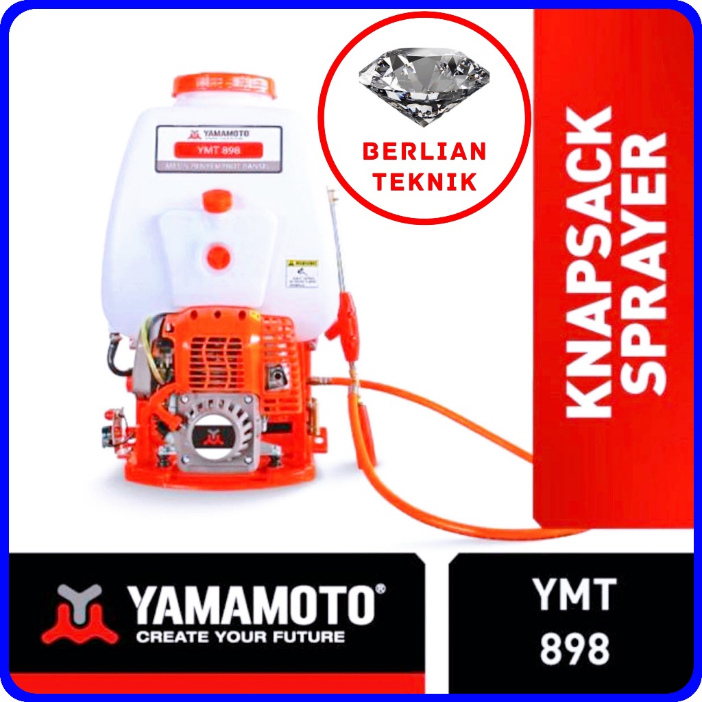 Power Sprayer Mist Knapsack Yamamoto YMT 898 (20 Liter) 4 Tak