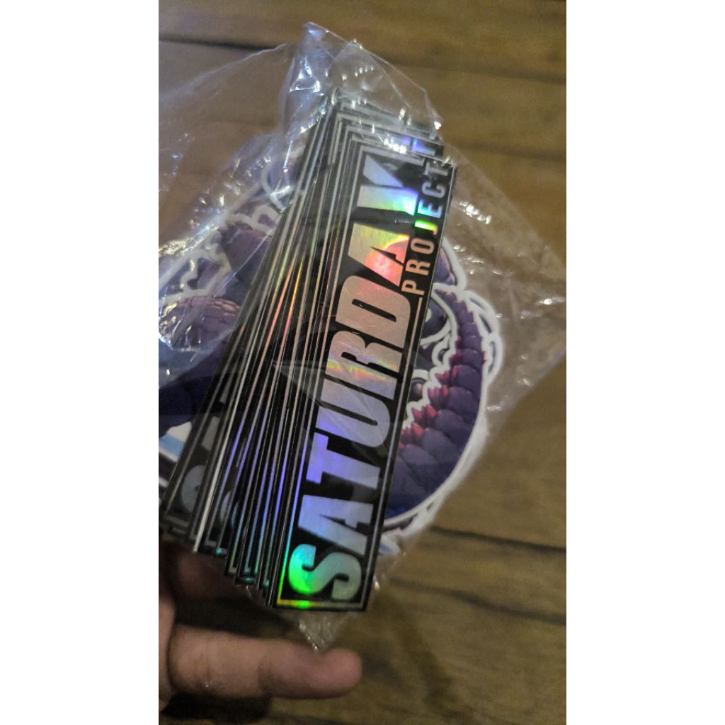 

stiker Saturday Project