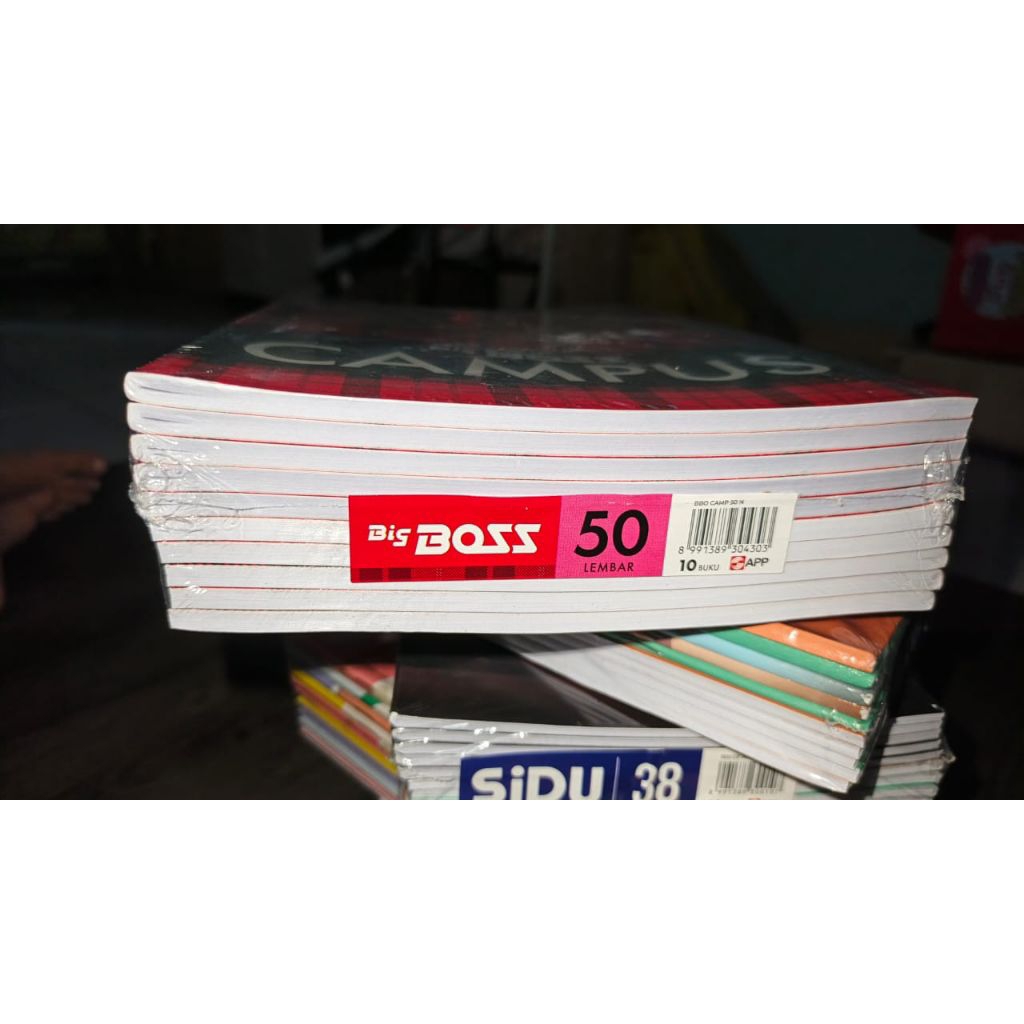 

Buku BIG BOSS 50 LEMBAR isi 10