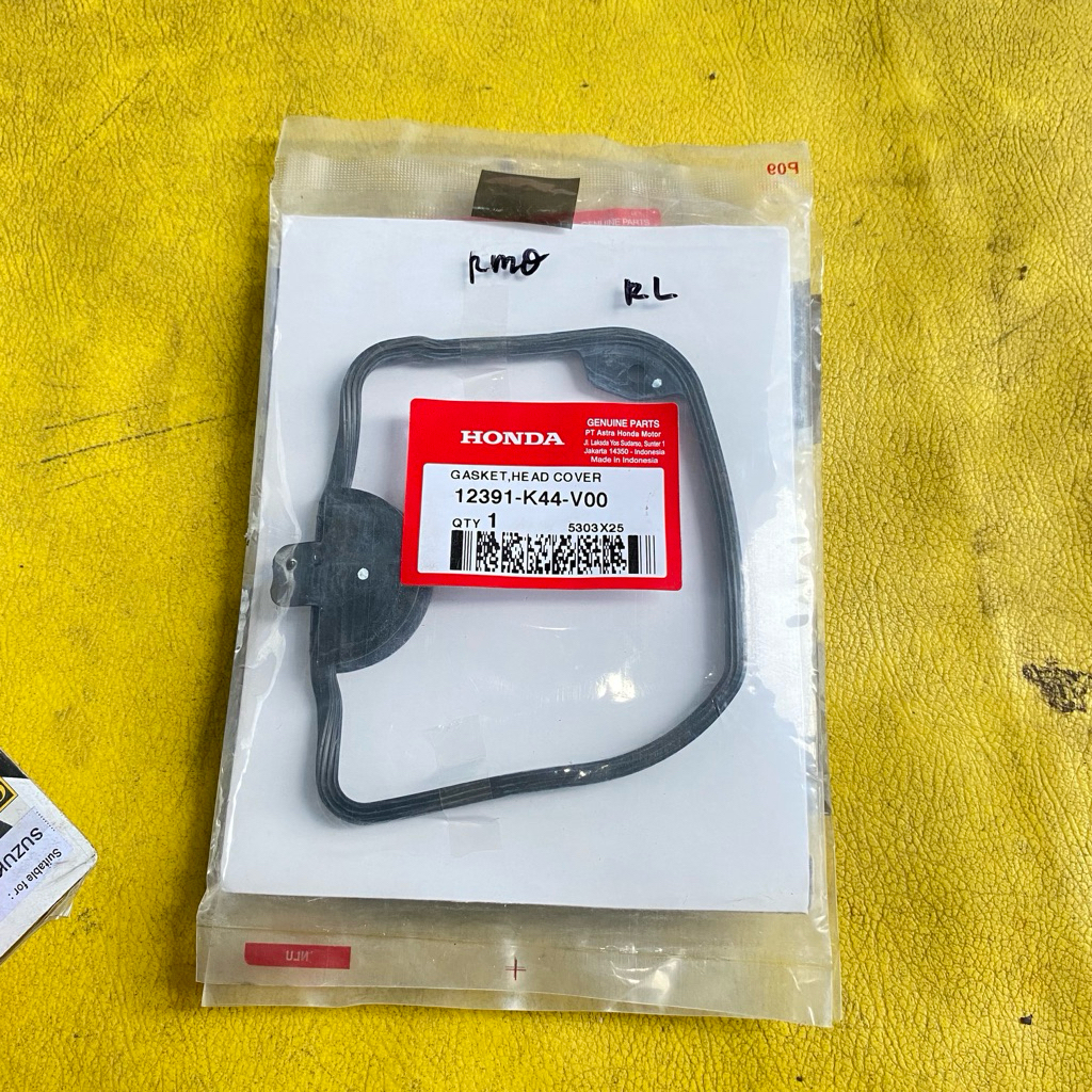gasket Head cover karet tutup blok Head Honda beat Fi scopy fi original AHM