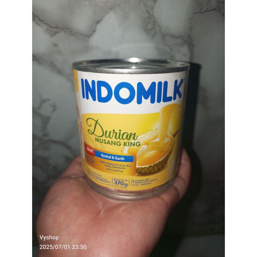 

(370gr) Indomilk DURIAN susu kental manis