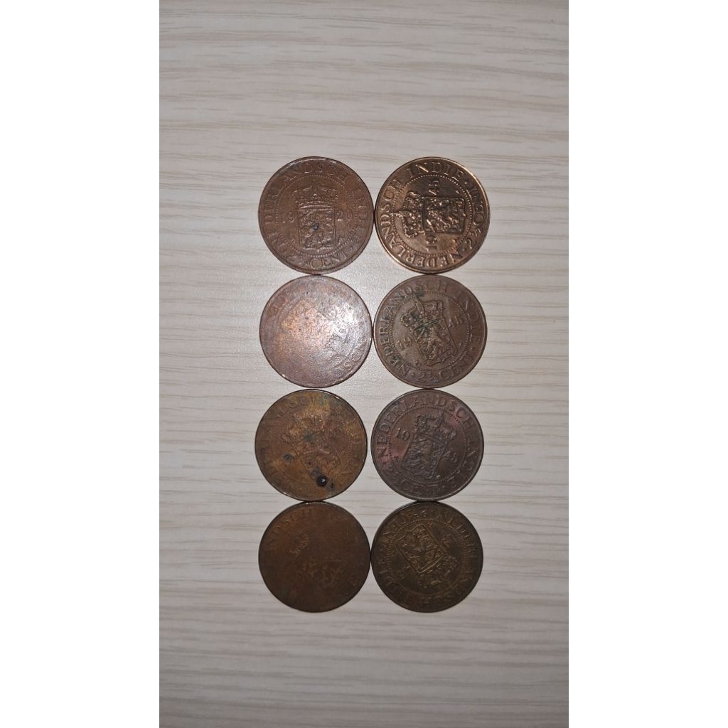 KOIN ASLI ZAMAN BELANDA 2 CENT