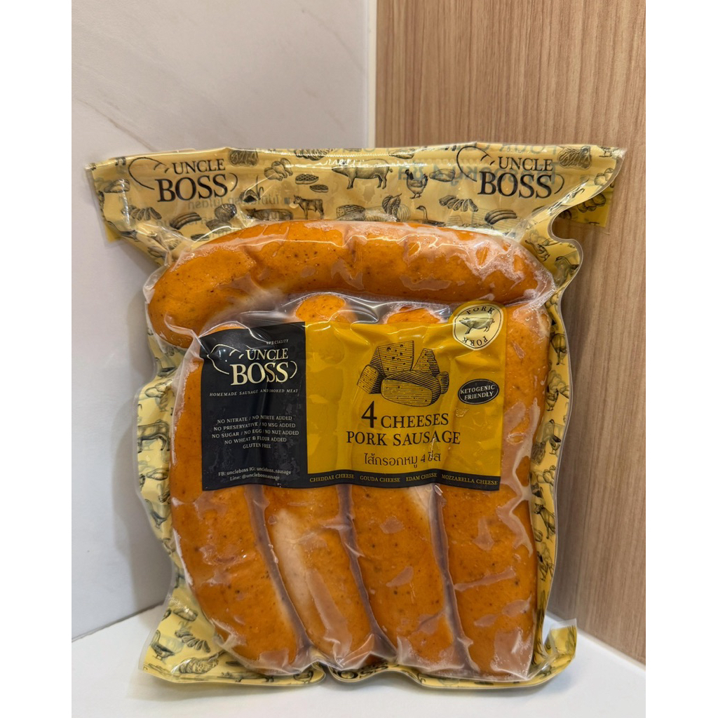 

SOSIS UNCLE BOSS THAILAND VIRAL || FOUR CHEESE EIGHT CHEESE TRUFFLE CHEESE SAUSAGE