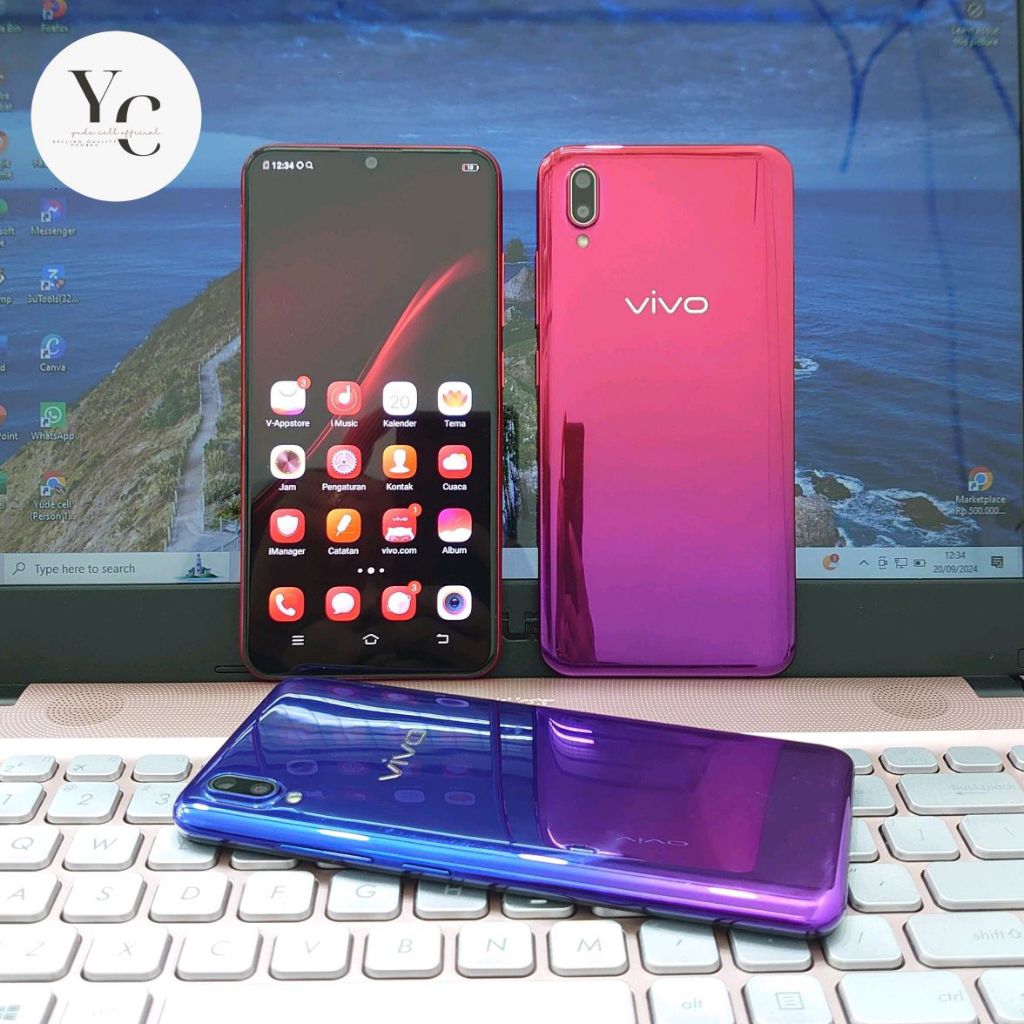VIVO Y93 4/128GB 4G Hp Vivo Y93 ORI SECOND BERGARANSI