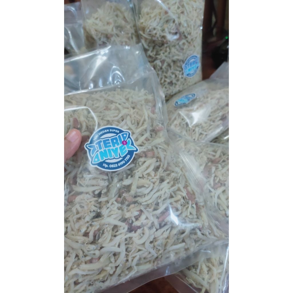 

teri nasi medan toge campuran baby cumi