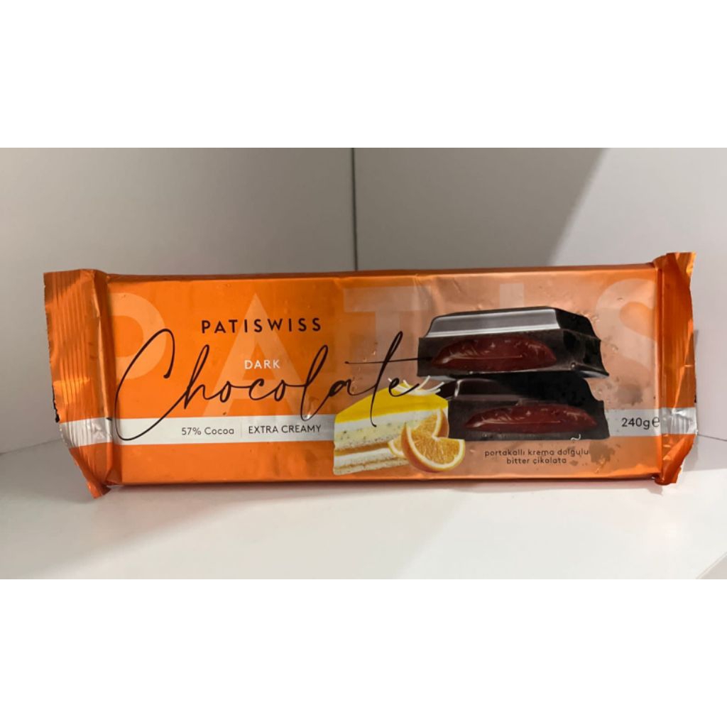 

patiswiss dark chocolate extra cream 240gram