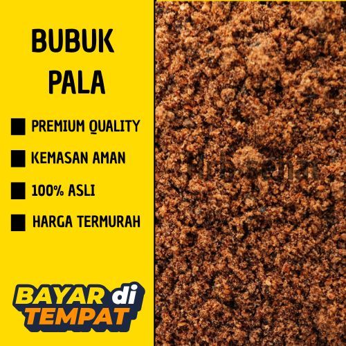 

50 gram pala bubuk asli