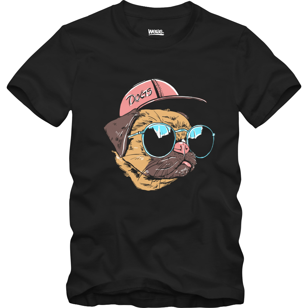 WELAS OFFICIAL - Dogs Baju Kaos Lengan Pendek Pria Wanita Tshirt Unisex Heavyweight