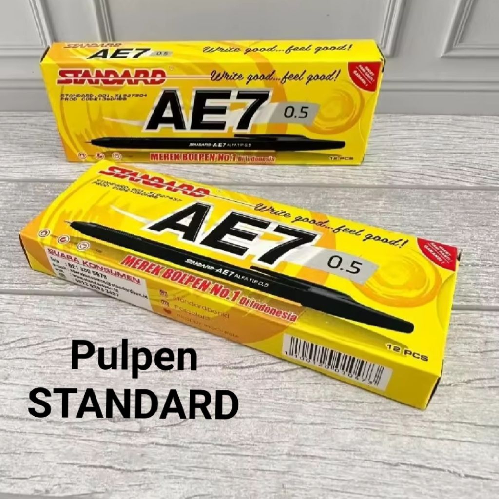 

1 Pulpen Standard Ae7 Isi 12 Pcs ORIGINAL