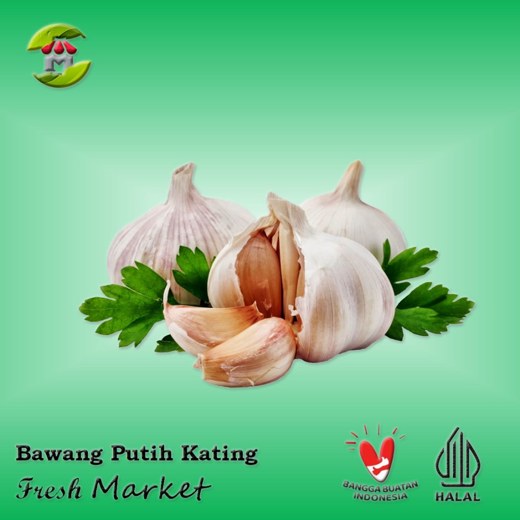 

[JAKPUS] Bawang Putih Kating Impor Pack 250gr