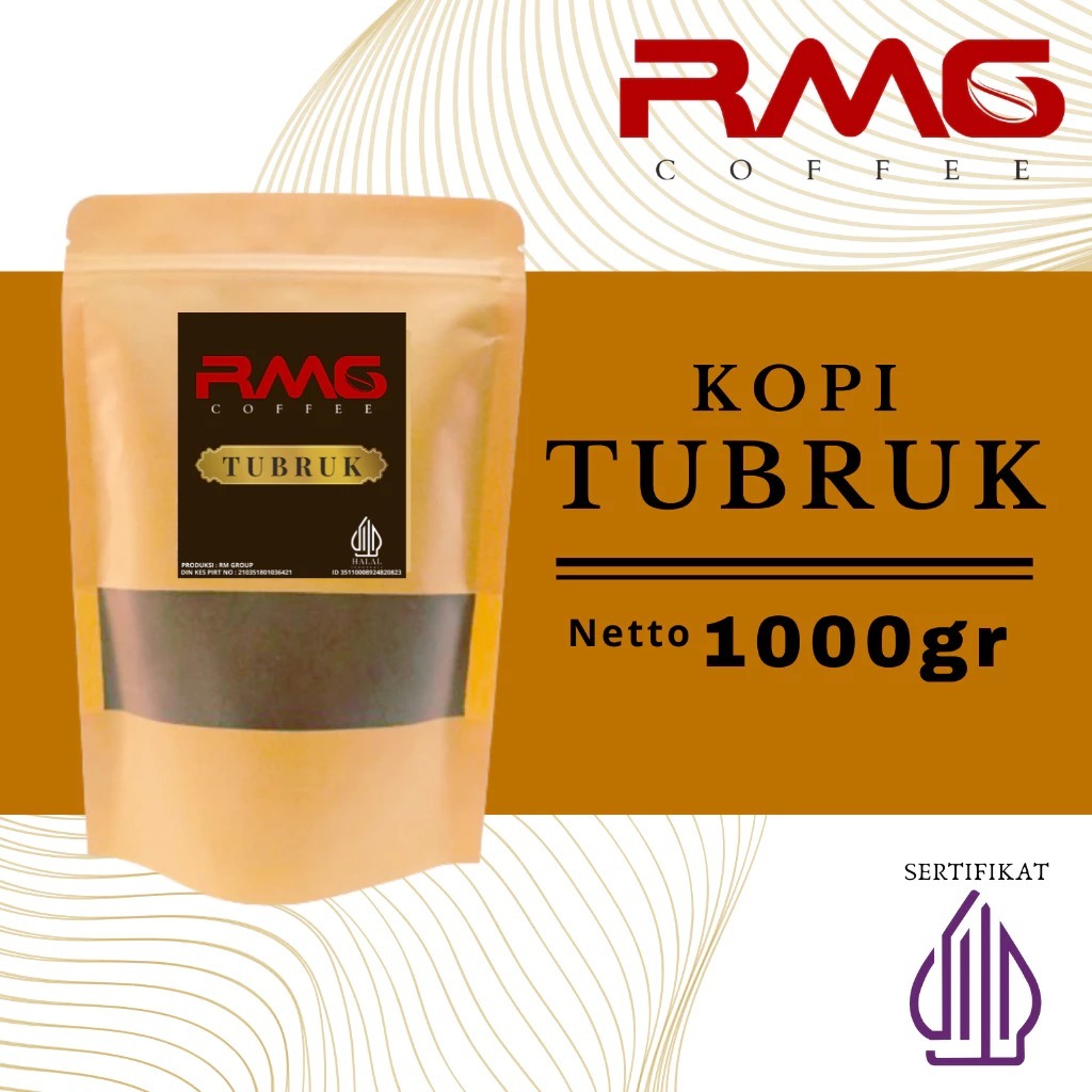 

Kopi Tubruk isi 1 KG Bubuk Kopi Hitam terbaik