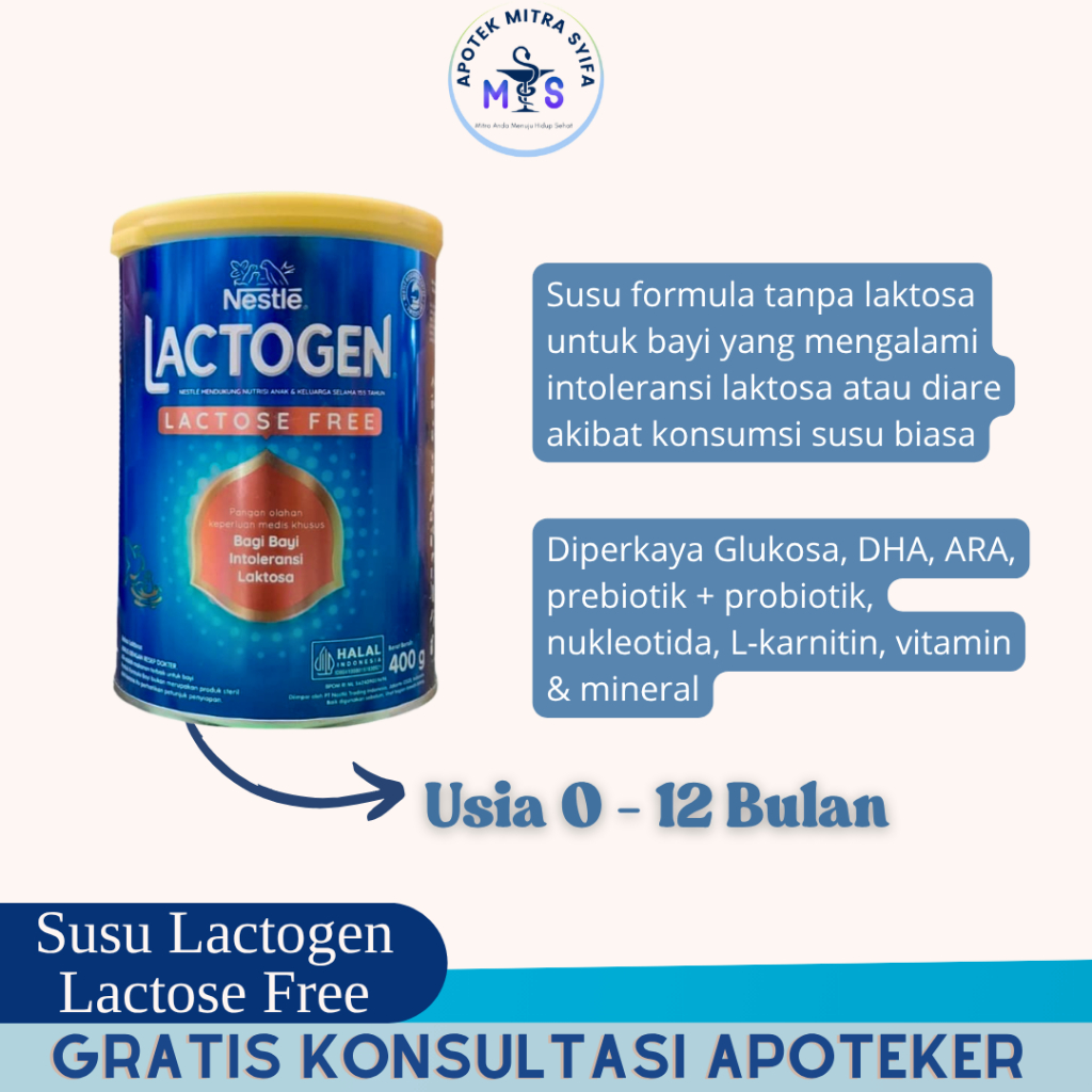 Lactogen Lactose Free 400gr