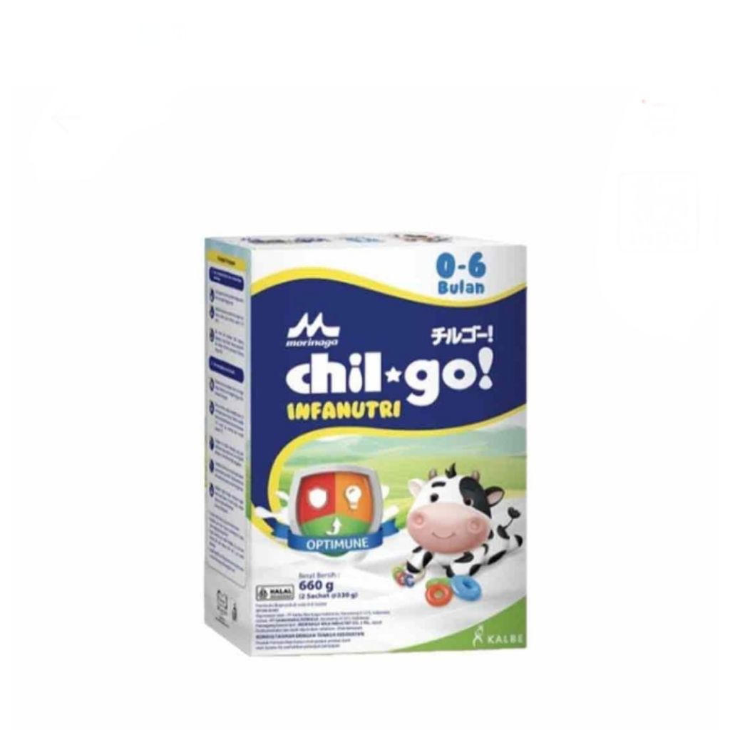 

Morinaga chilgo susu formula infanutri 0-6 bulan box 2 x 330 gr