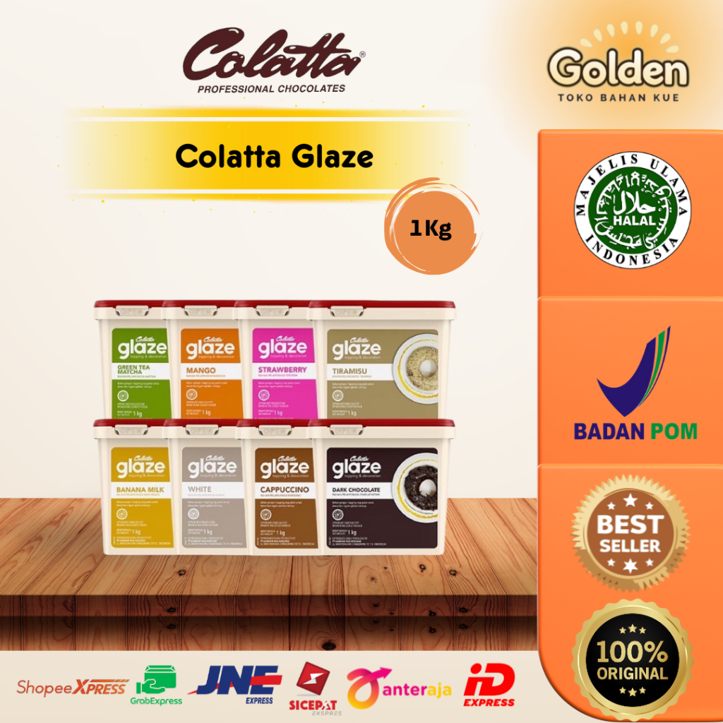 

Colatta Glaze Strawberry 1kg