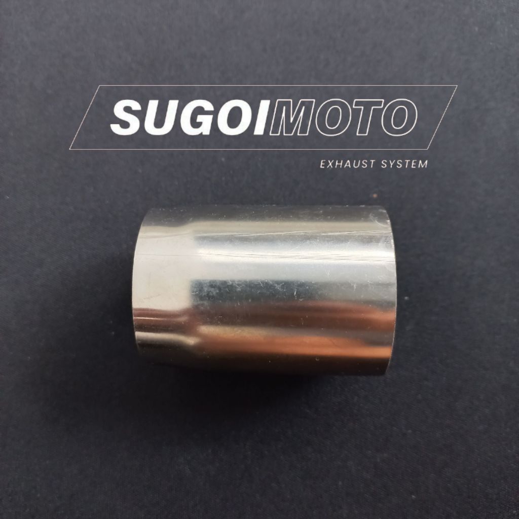Pipa Sambungan Knalpot Pipa Sok Silencer Slip On Diameter 38 mm - 39 mm