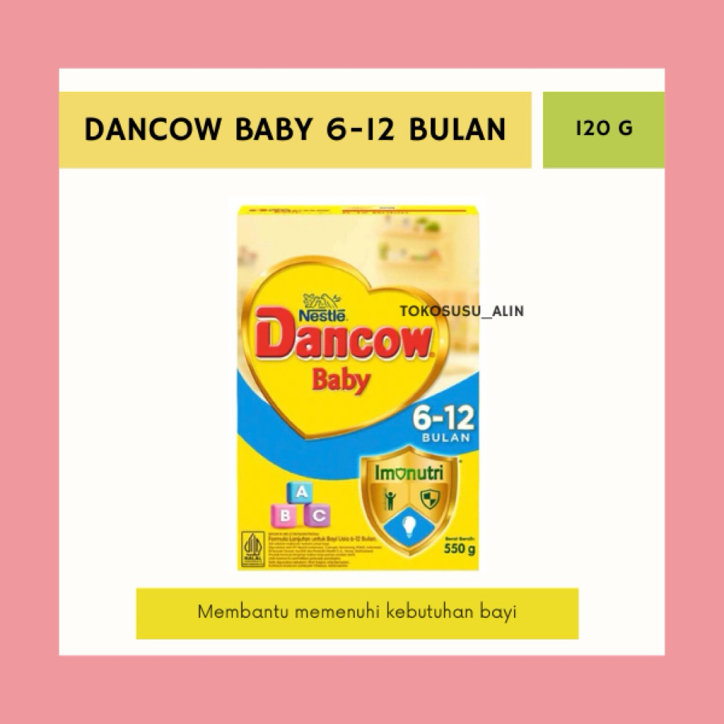 

DANCOW BABY USIA 6-12 BULAN 120 G / FORMULA BAYI