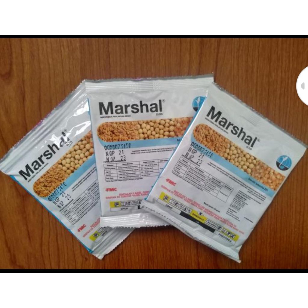 Insektisida marshal marsal bubuk 25 gram Fmc