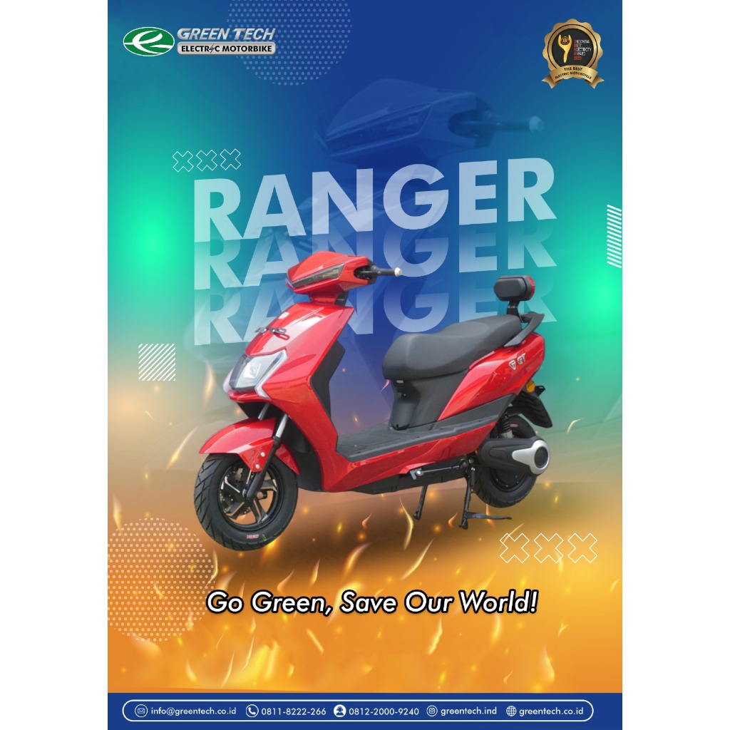 Motor Listrik Greentech RANGER 72v32AH