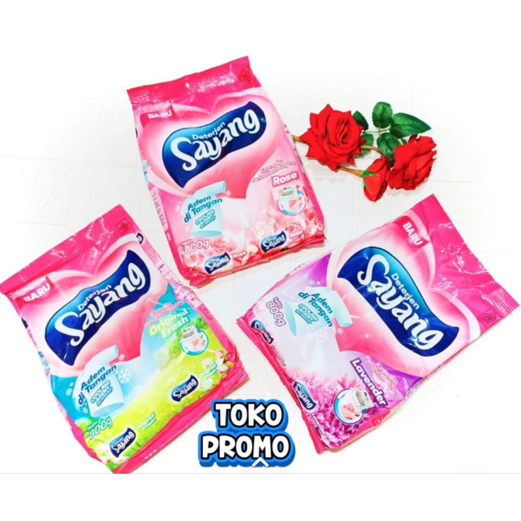 deterjen sayang 800g