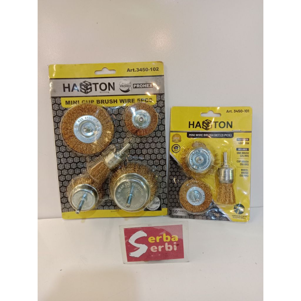 (BRUSH BOR SET) Kawat Mini cup brush wire sikat