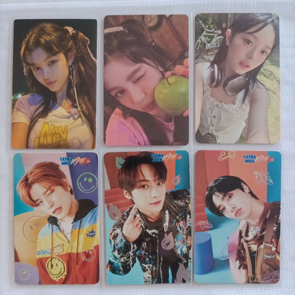 Jual Photocard PC New Jeans Itzy Stray Kids Ultra Milk Kill My Doubt Get UP Season Greeting Line Fri