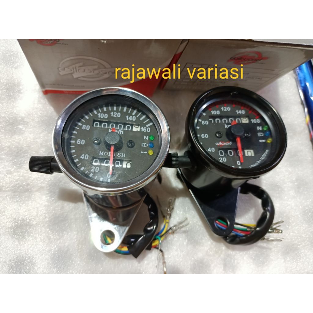 speedometer wilwood / kilometer bulat stelan LED wilwood