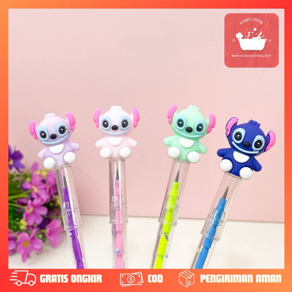 

PENSIL SUSUN MODEL STITCH PS-1963 Pensil SUSUN TIKUS DAN KUCING / Pencil lucu / Pensil alat tulis sekolah