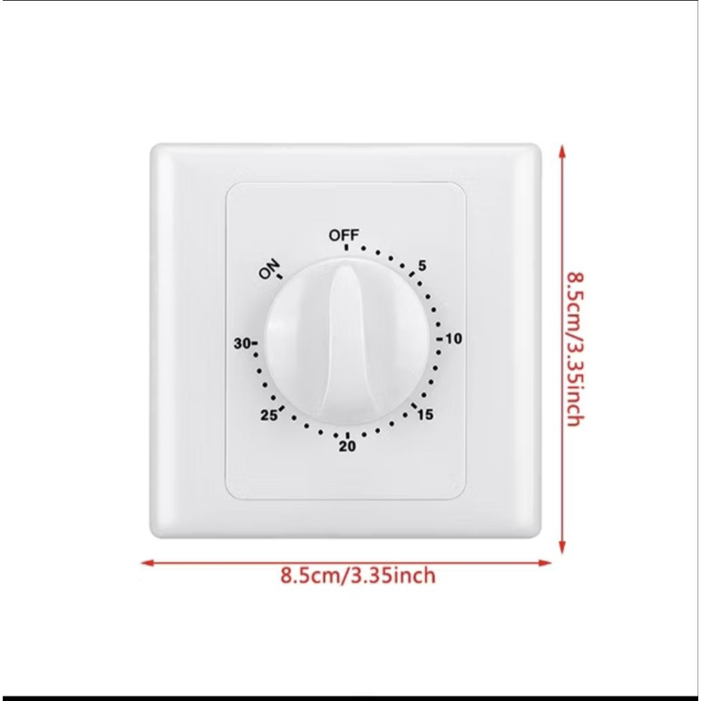 Ciasaatcisarua Timer Switch Ac 220V Control Analog Multifungsi Pum Pompa Lampu Timer Pompa Air 15