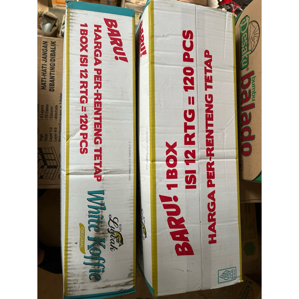 

luwak white koffie dus an isi 120 pcs