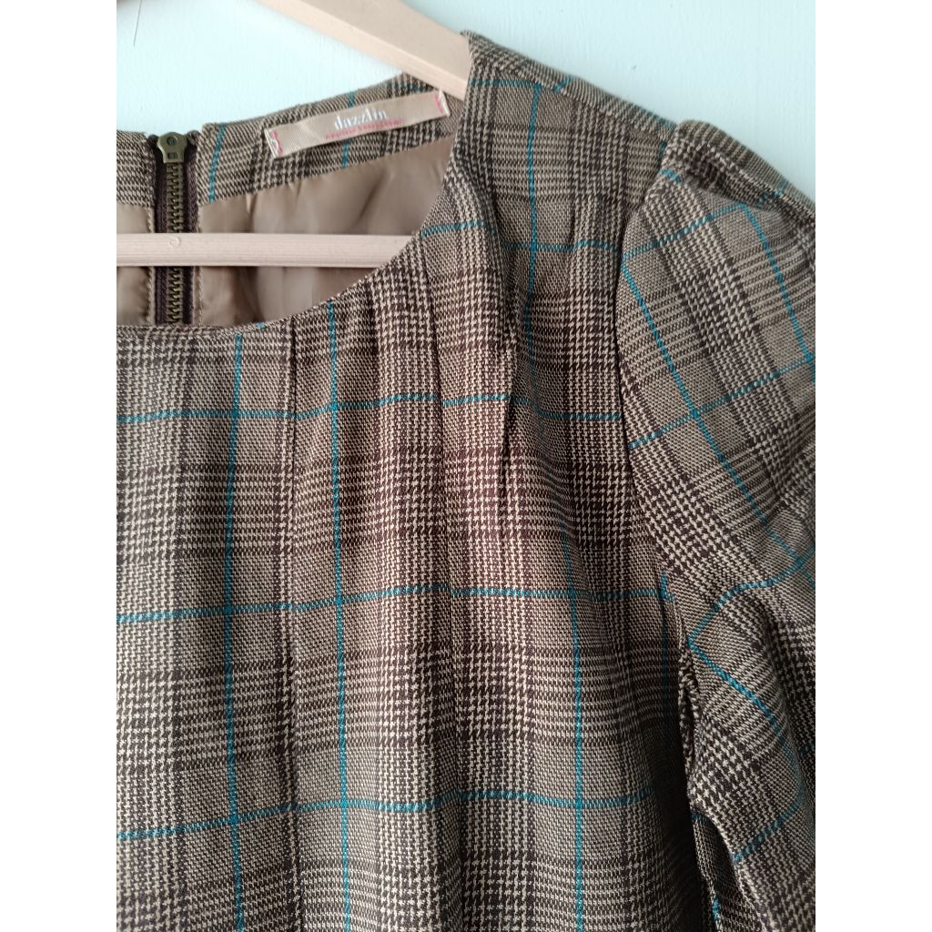PRELOVED MINI DRESS TARTAN / ATASAN TARTAN