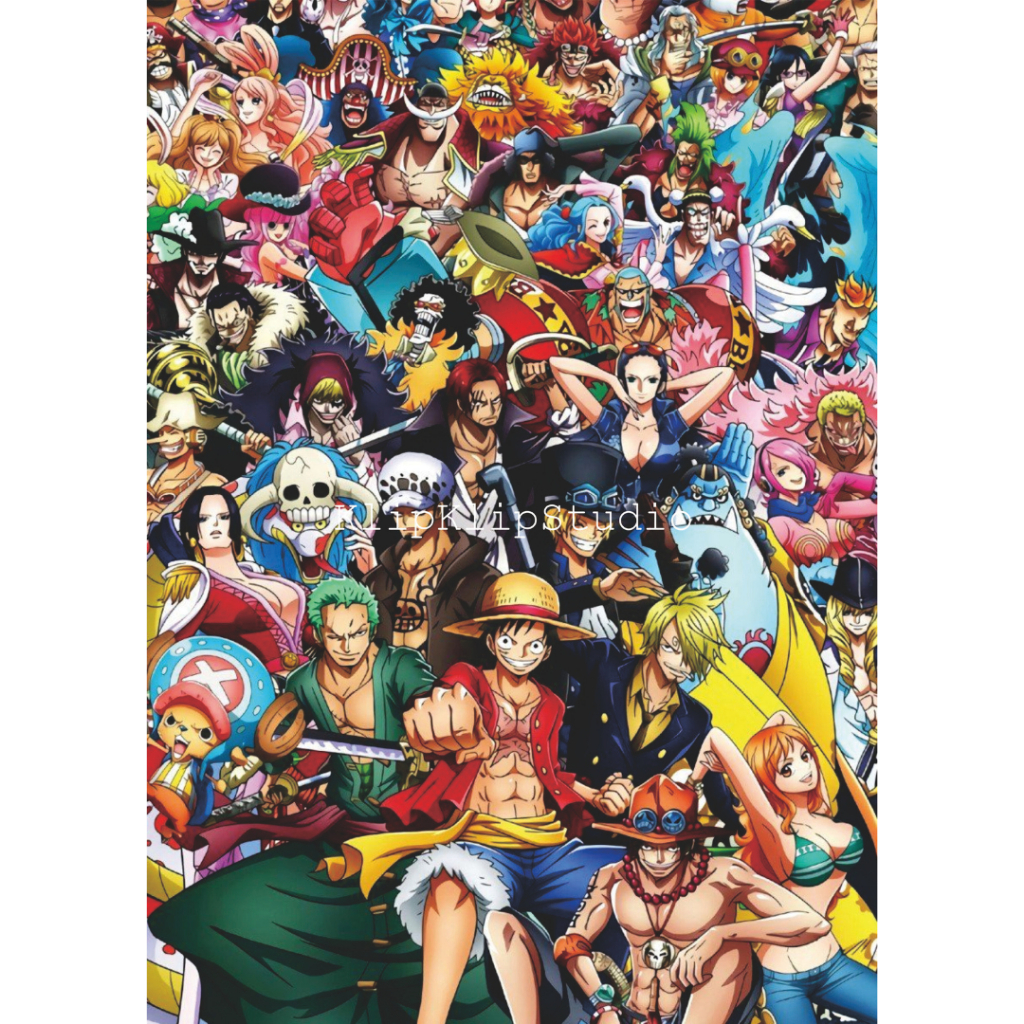 Kartu Photo Card One Piece Wanted Anime Jepang Japan KK - A3D