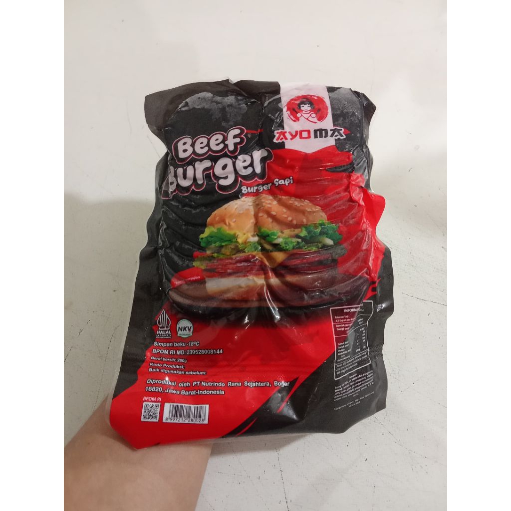 

beef burger mini